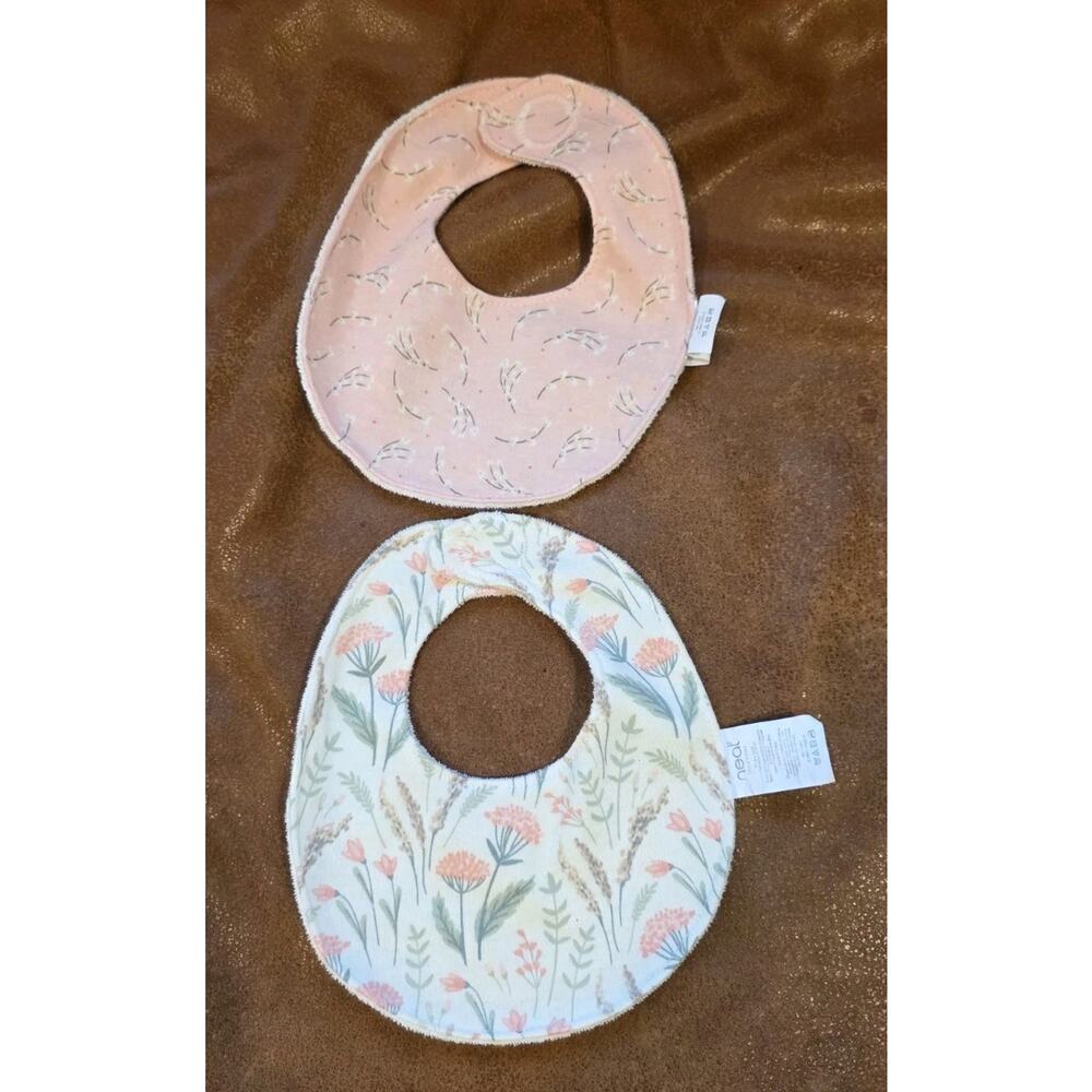 Preemie Reborn Doll Girl Bib Set Doll Clothes Accessories Cottage Chic Farmhouse